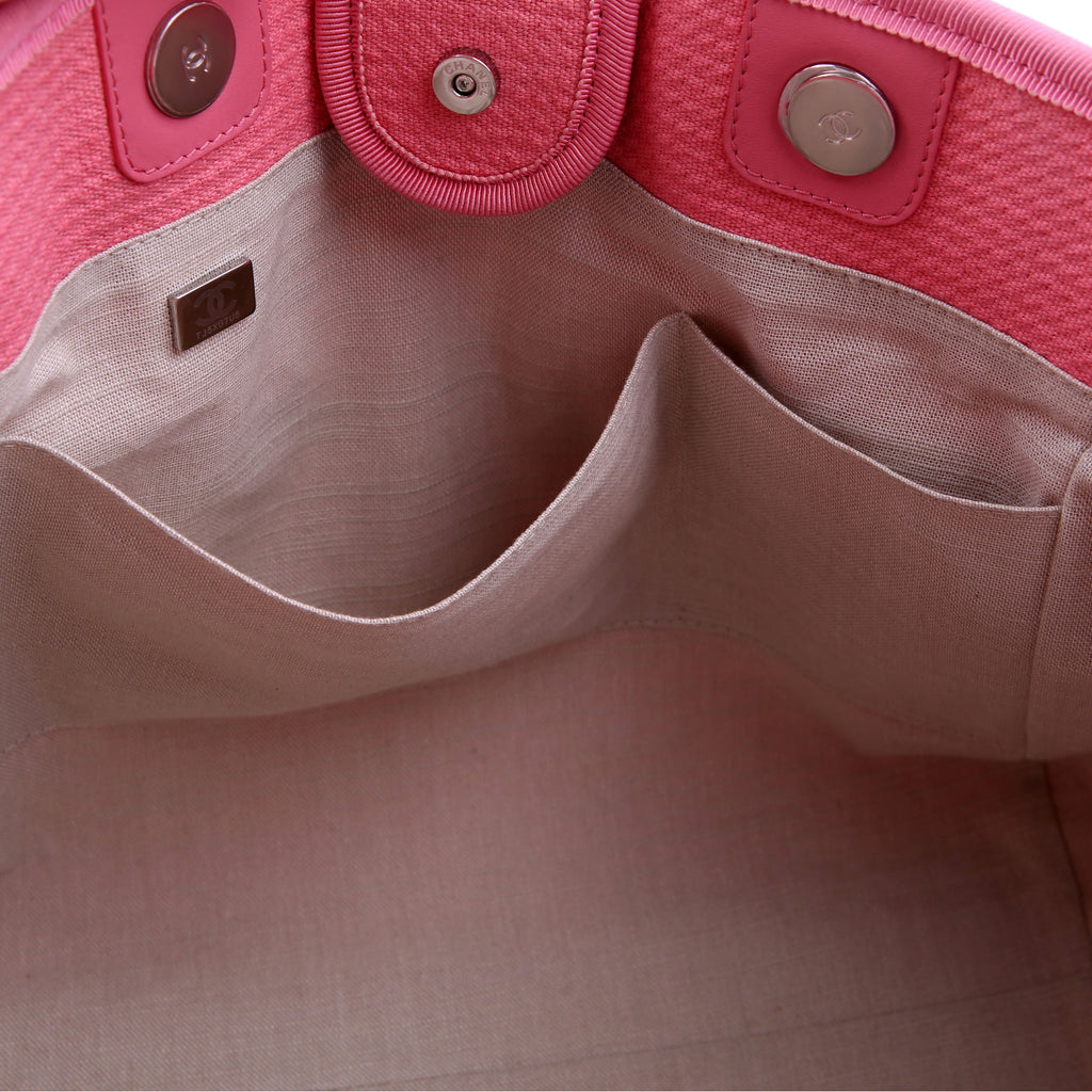 Deauville Small With Pouch Mixed Fibers Pink