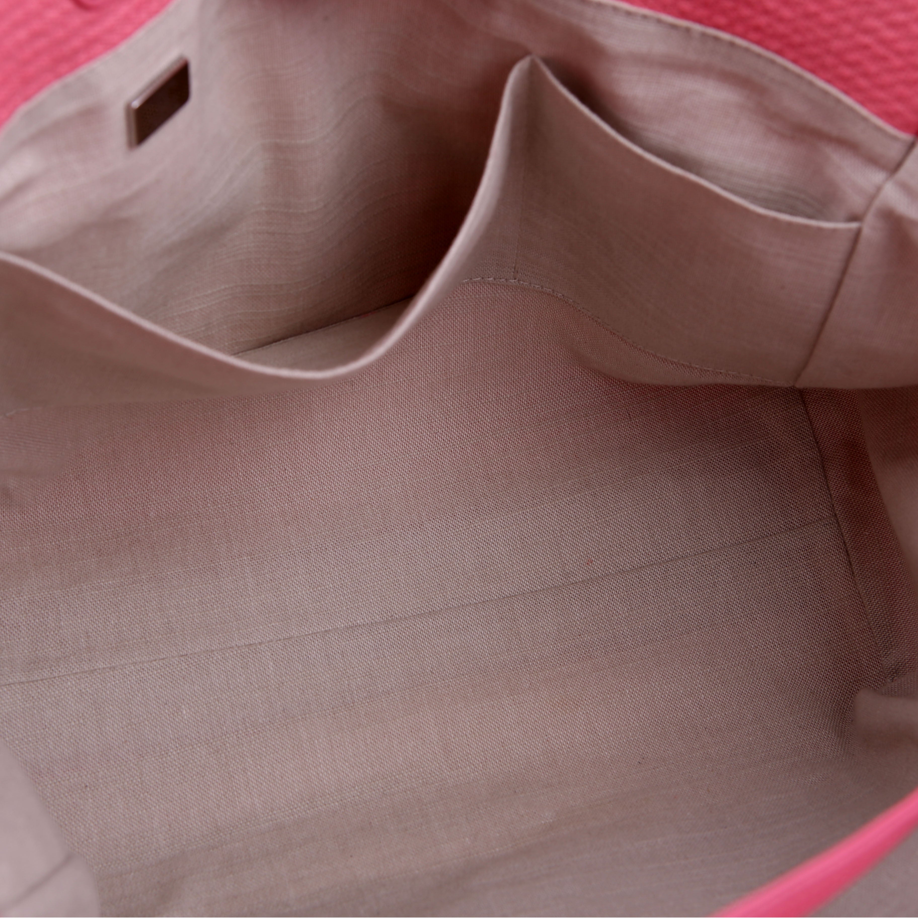 Deauville Small With Pouch Mixed Fibers Pink