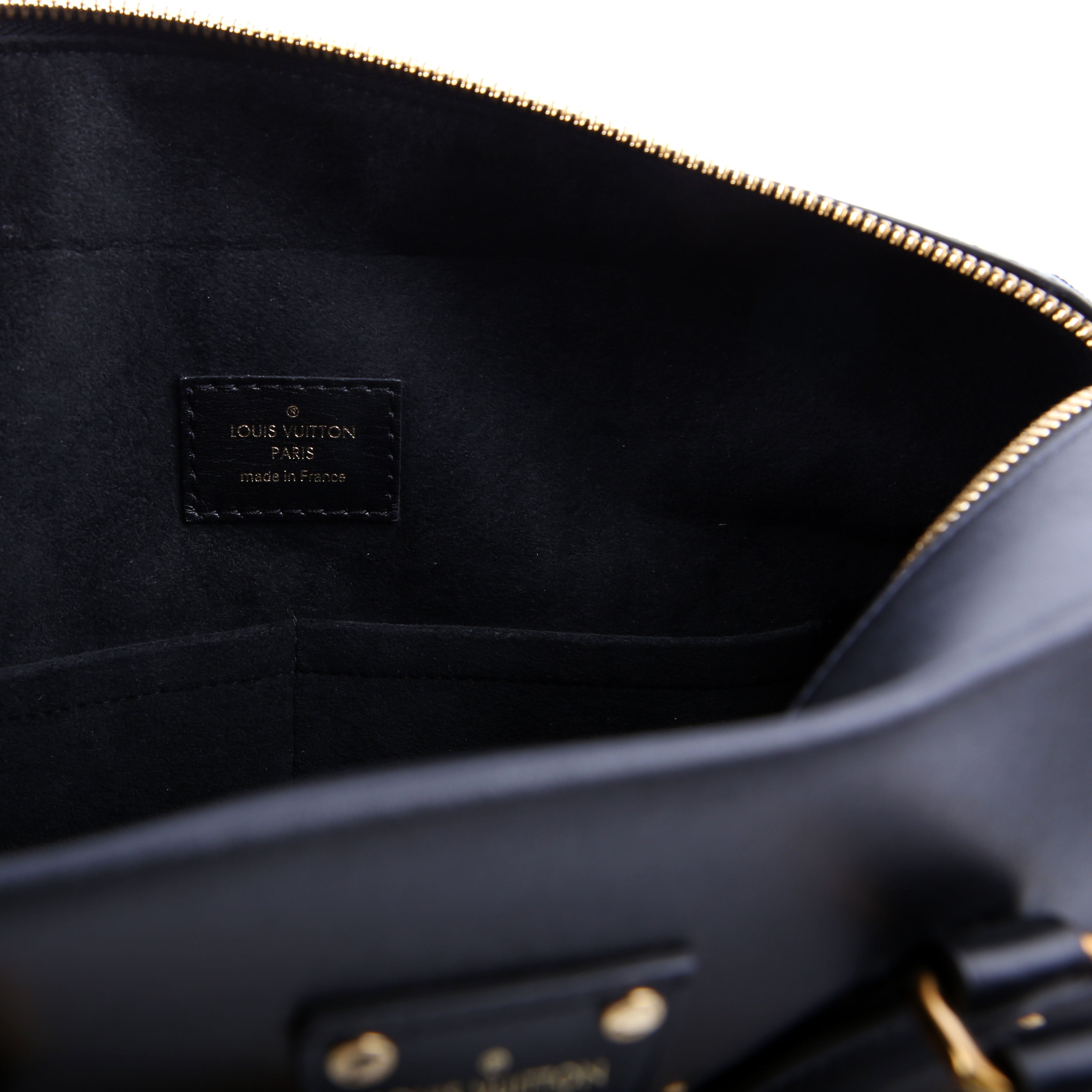 City Malle MM Reverse Monogram Black