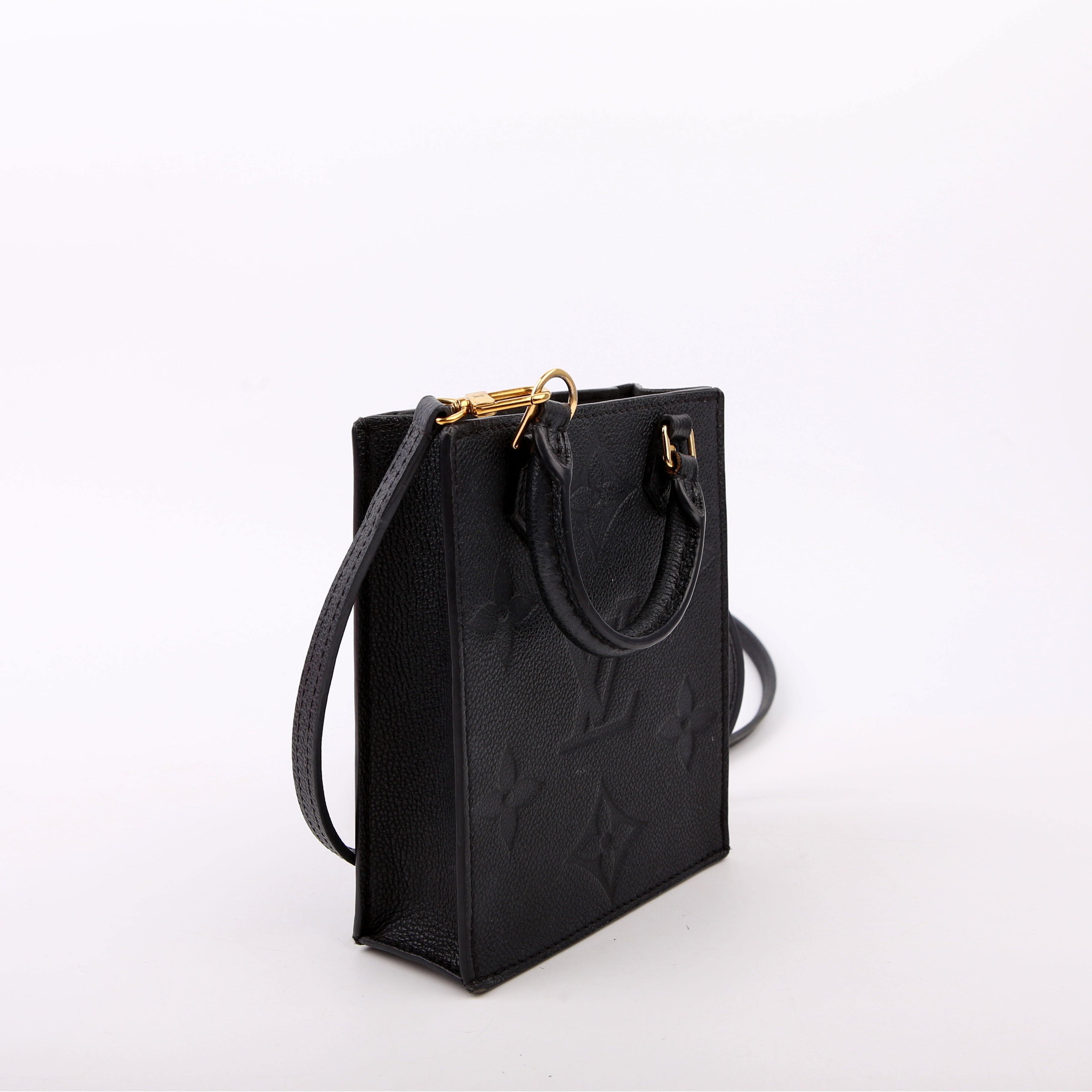 Petit Sac Plat Empreinte Black