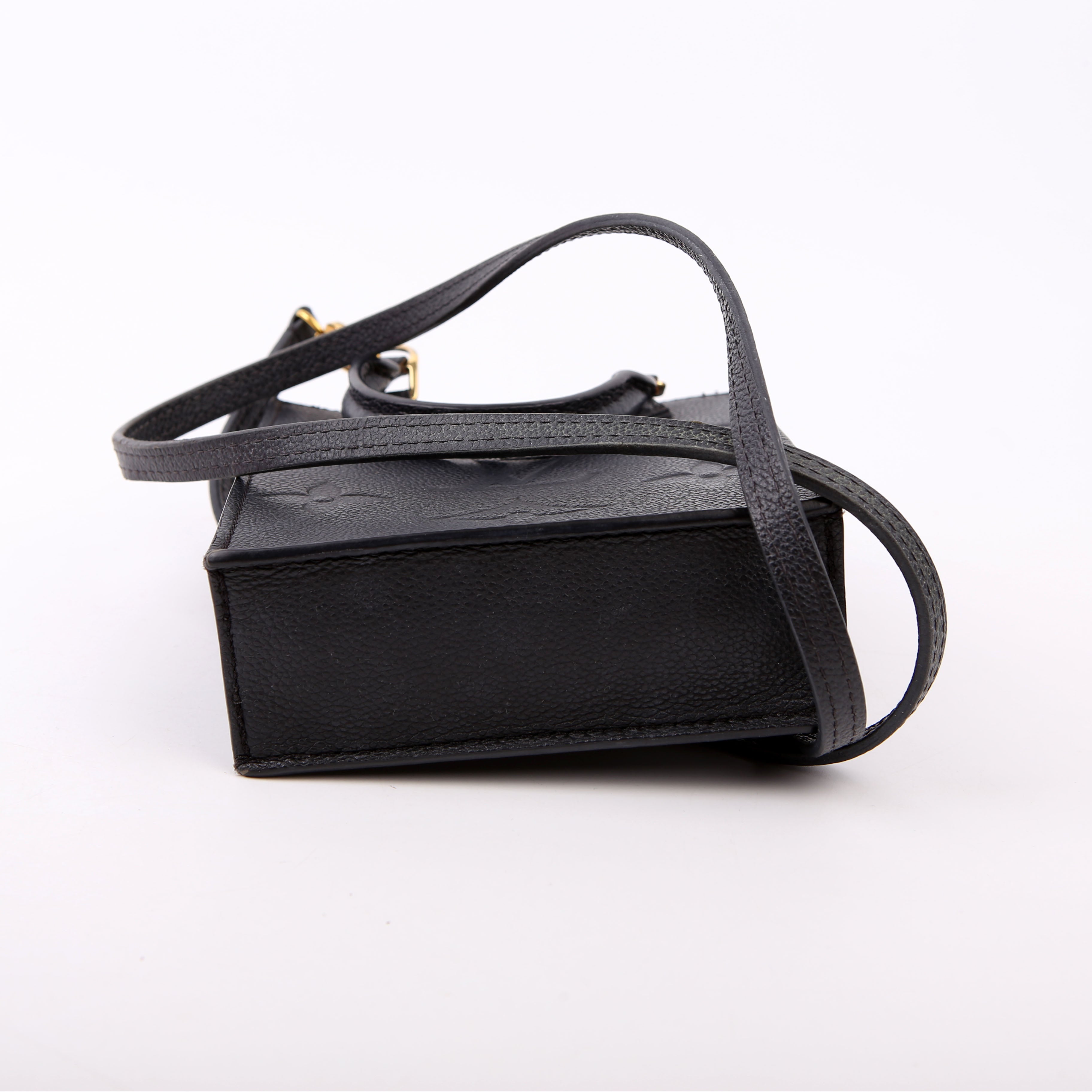 Petit Sac Plat Empreinte Black