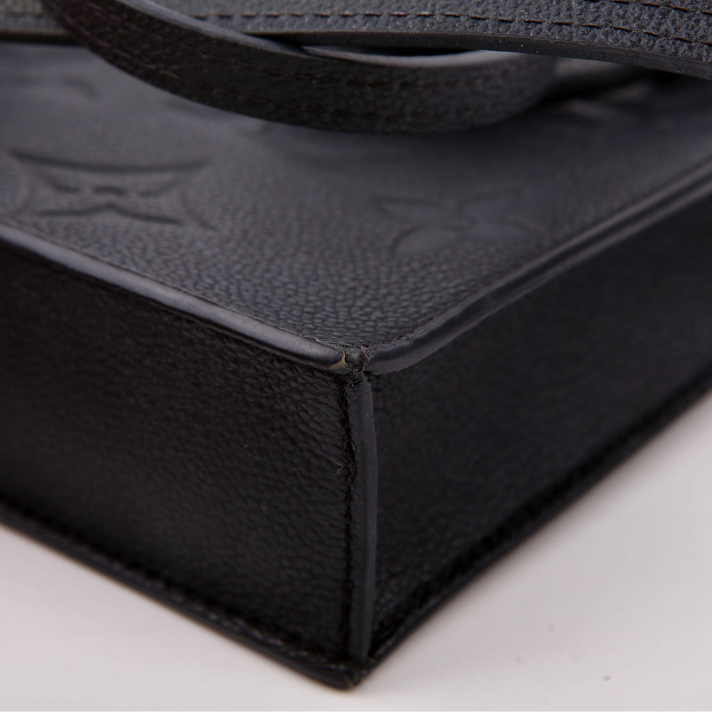 Petit Sac Plat Empreinte Black
