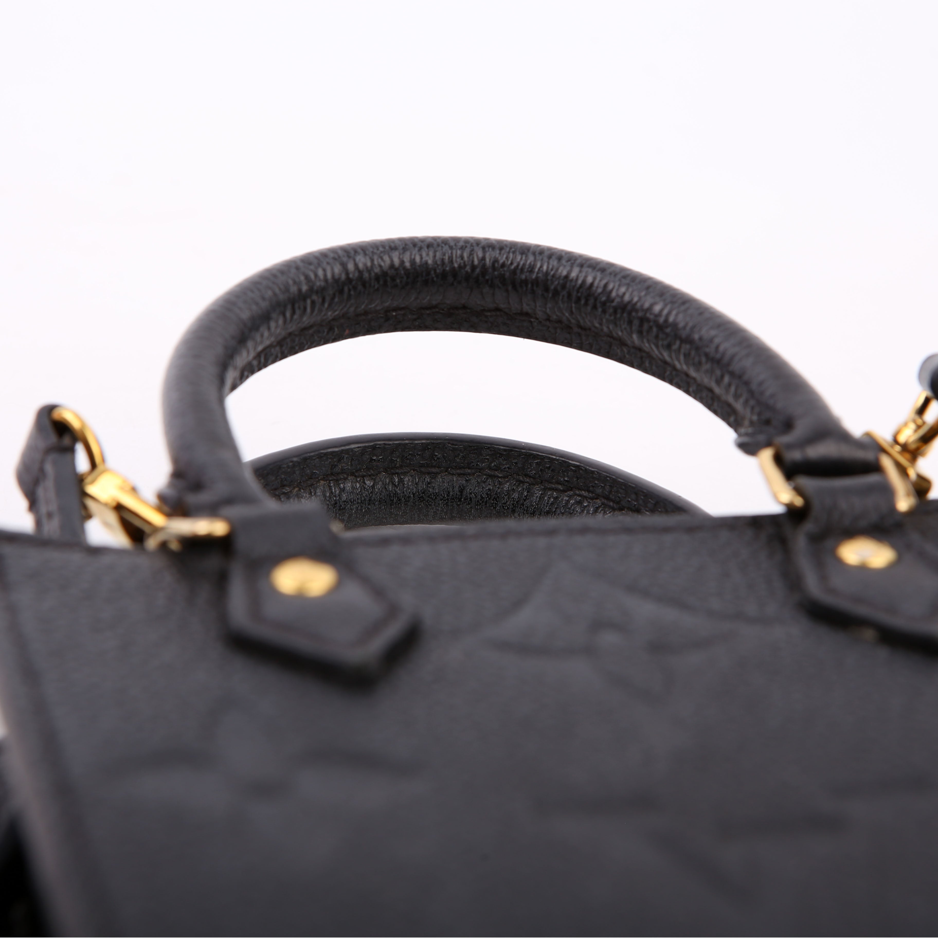 Petit Sac Plat Empreinte Black