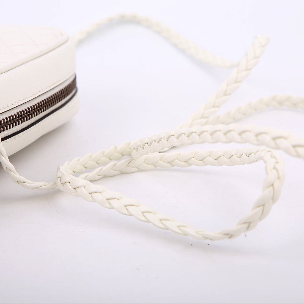Gucci 536441 Trapuntata Leather Mini White