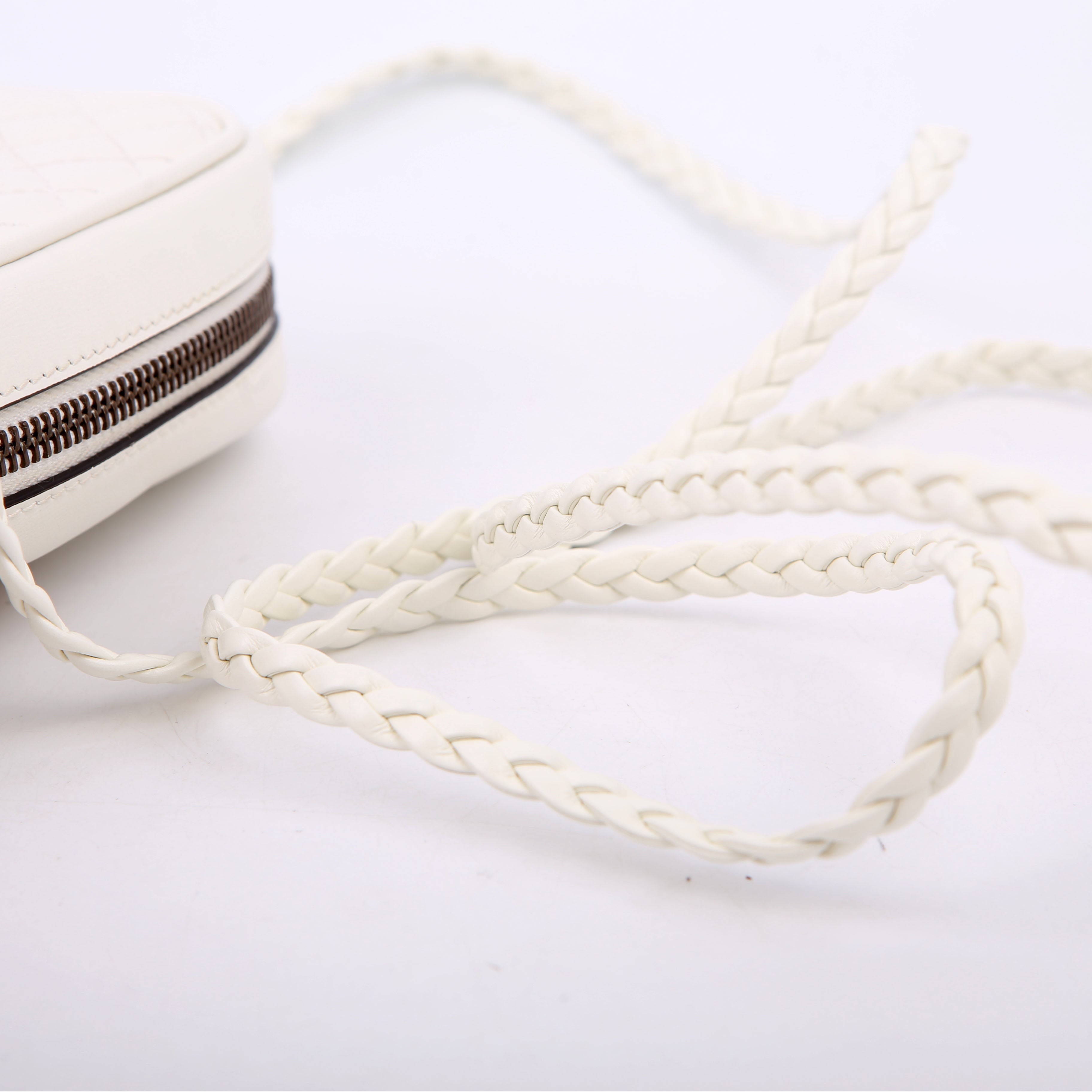 Gucci 536441 Trapuntata Leather Mini White