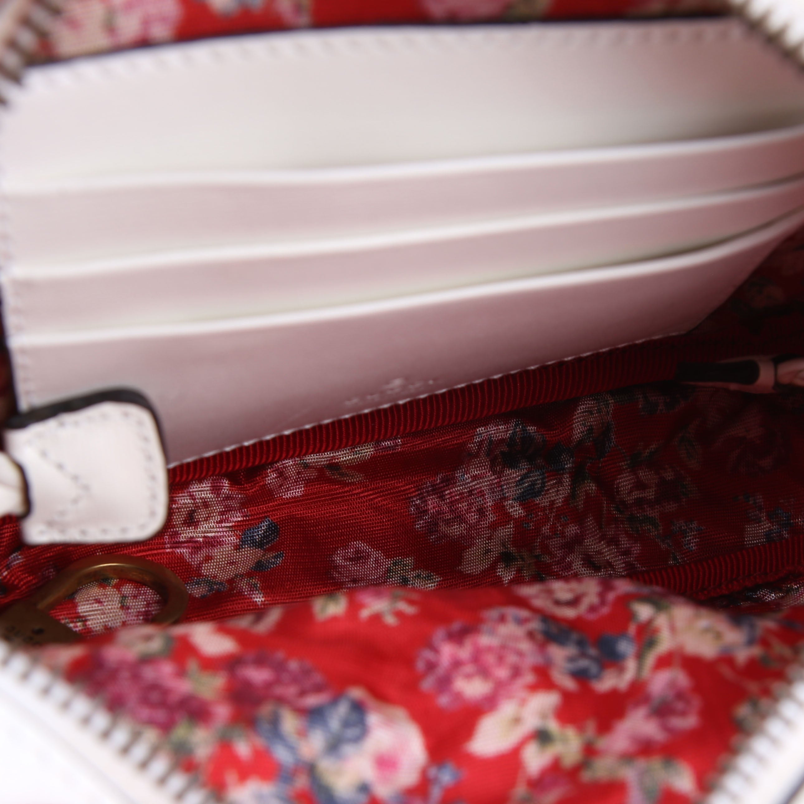 Gucci 536441 Trapuntata Leather Mini White