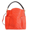 Bagatelle Hobo Empreinte Orange/Black