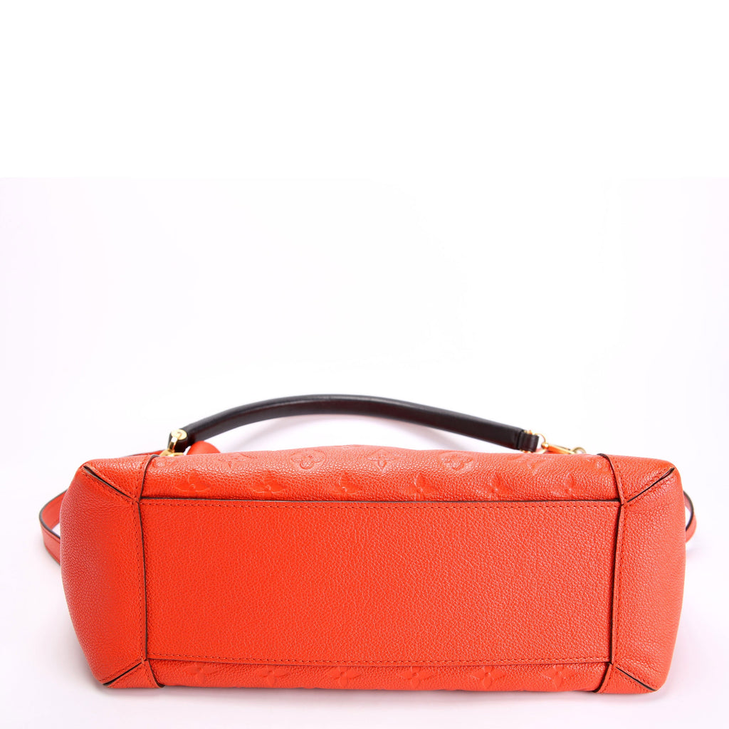 Bagatelle Hobo Empreinte Orange/Black