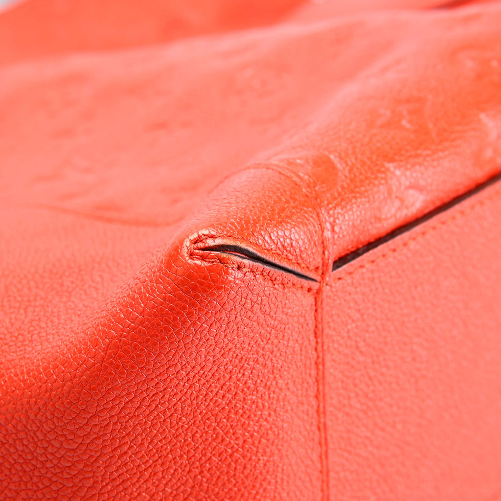 Bagatelle Hobo Empreinte Orange/Black