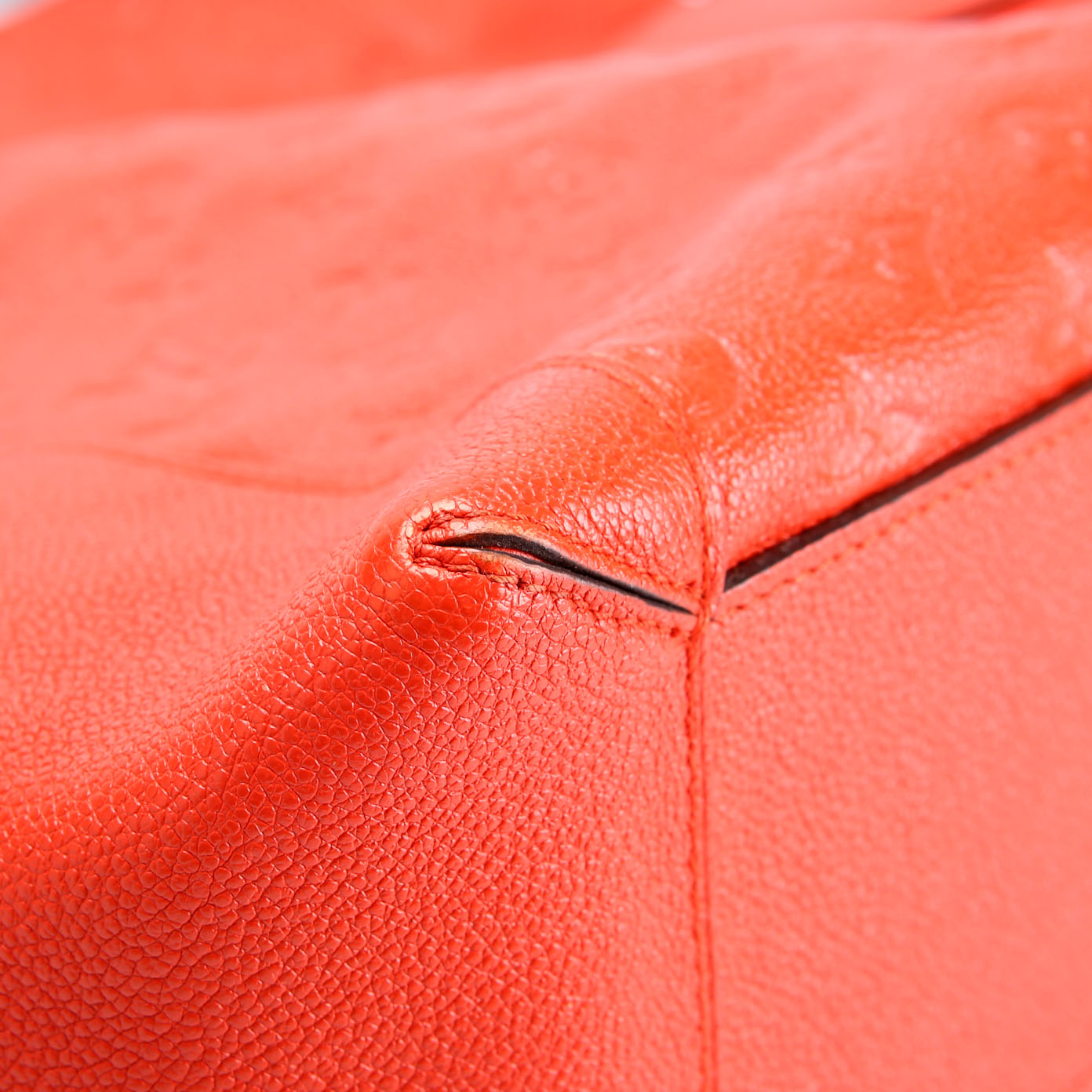 Bagatelle Hobo Empreinte Orange/Black