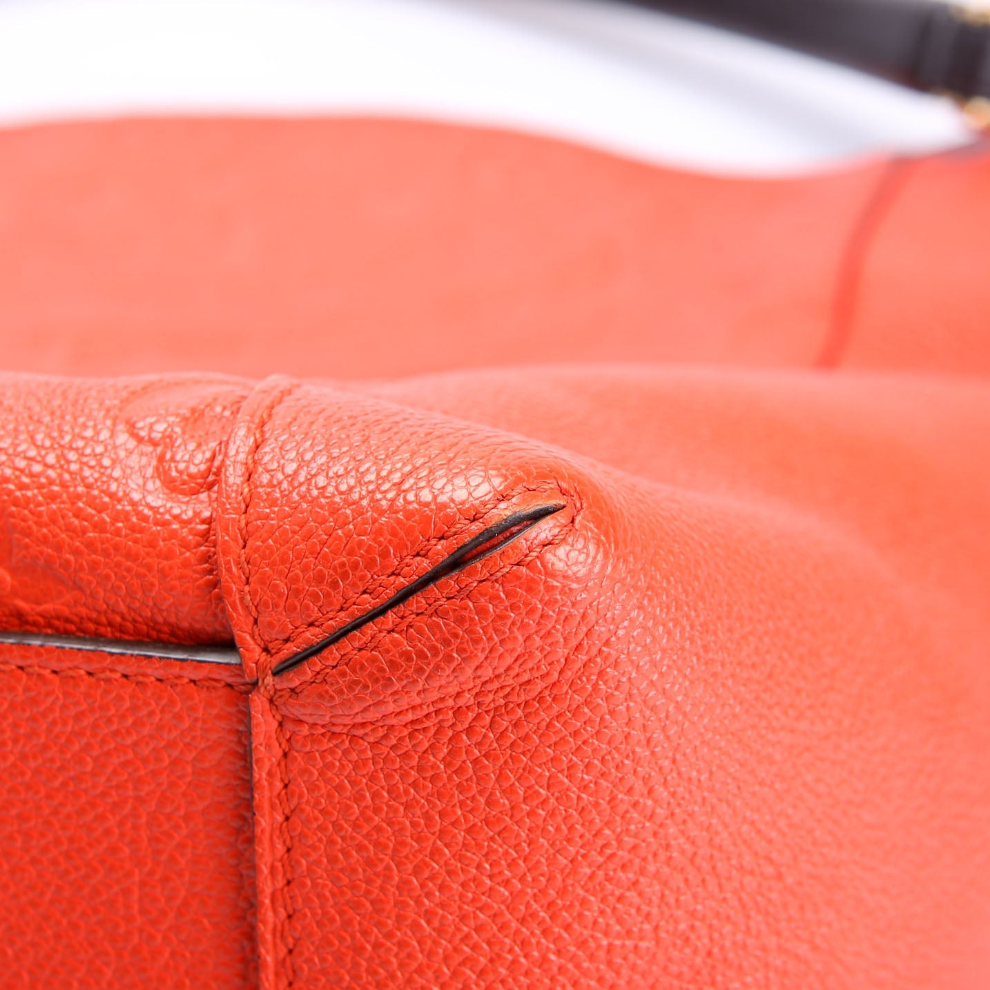 Bagatelle Hobo Empreinte Orange/Black