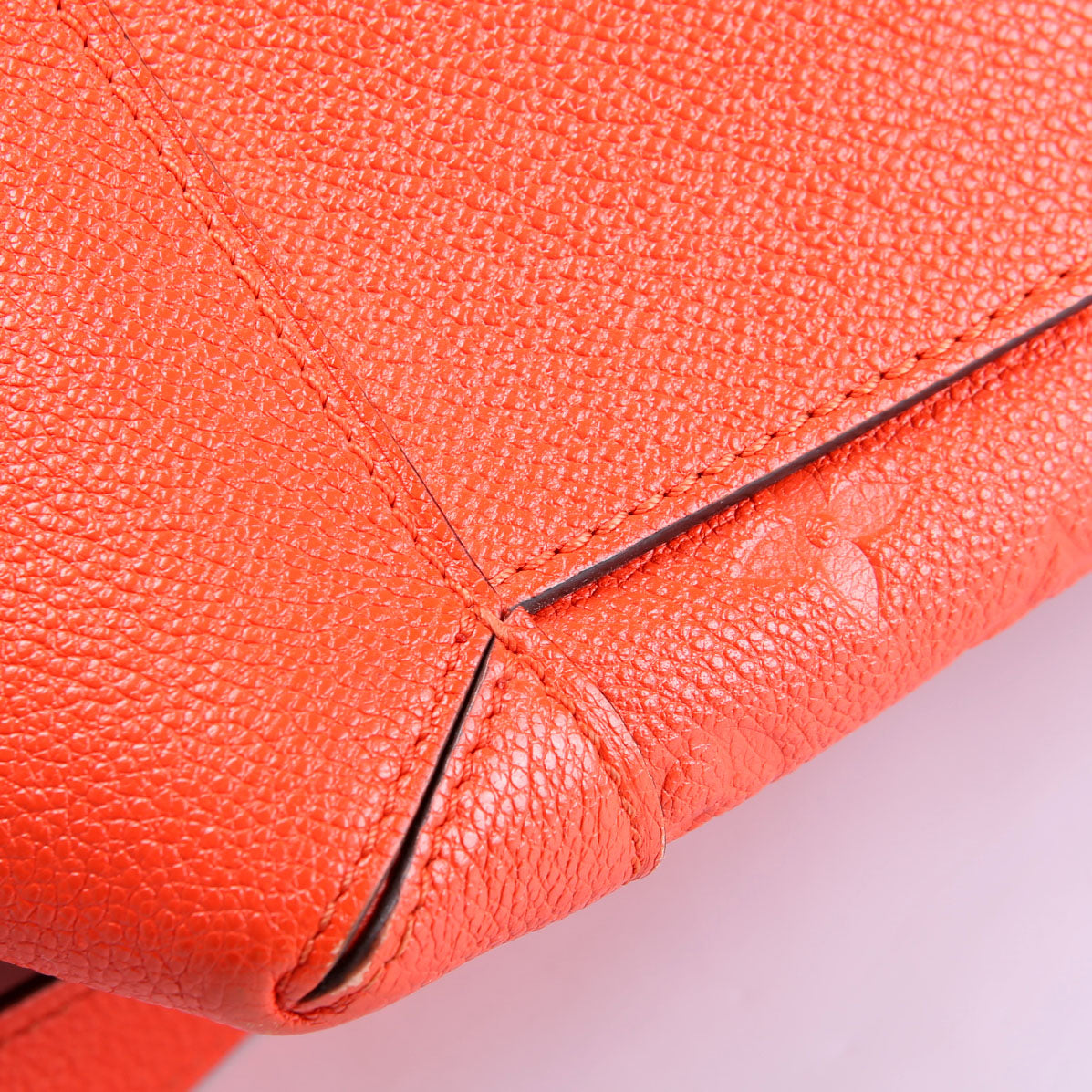 Bagatelle Hobo Empreinte Orange/Black