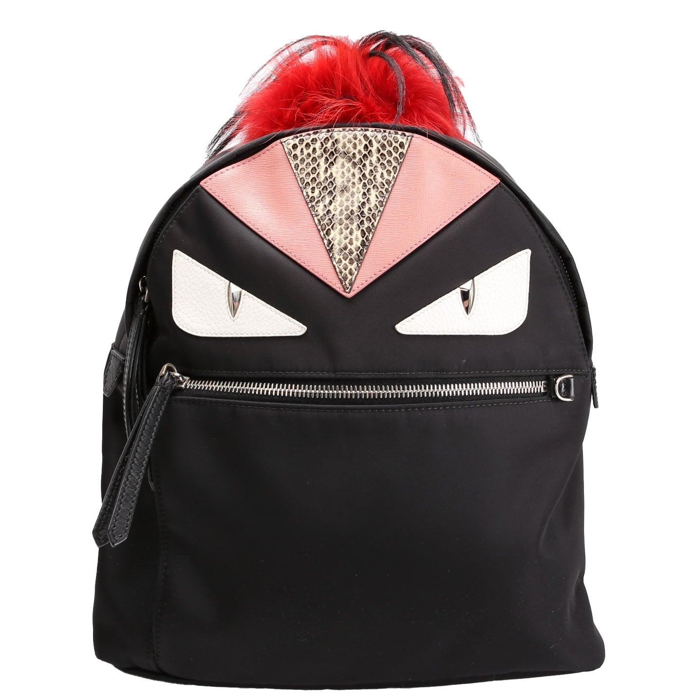 8BZ035 Monster Nylon Backpack Black/Multicolor