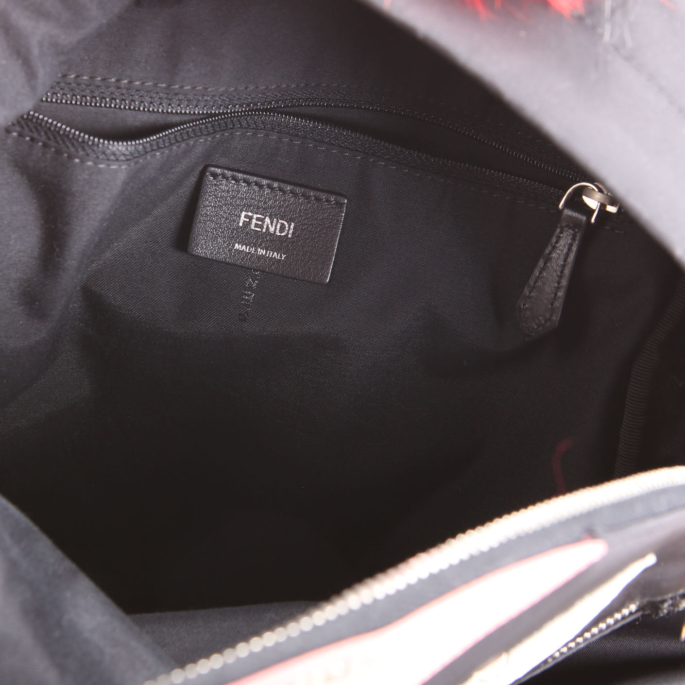 8BZ035 Monster Nylon Backpack Black/Multicolor