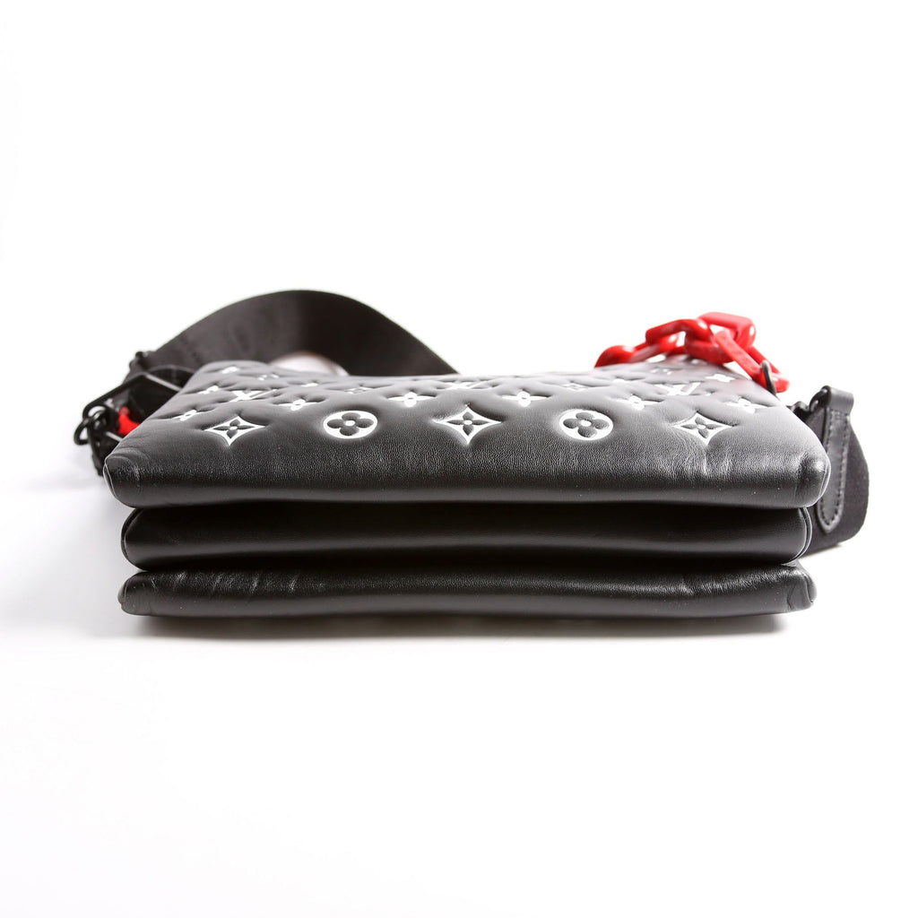 Coussin PM Lambskin Black/White