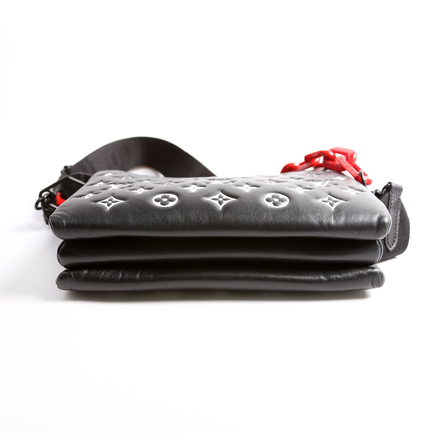 Coussin PM Lambskin Black/White