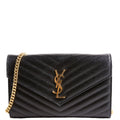 Grain De Chain Wallet 377828 Black/Gold