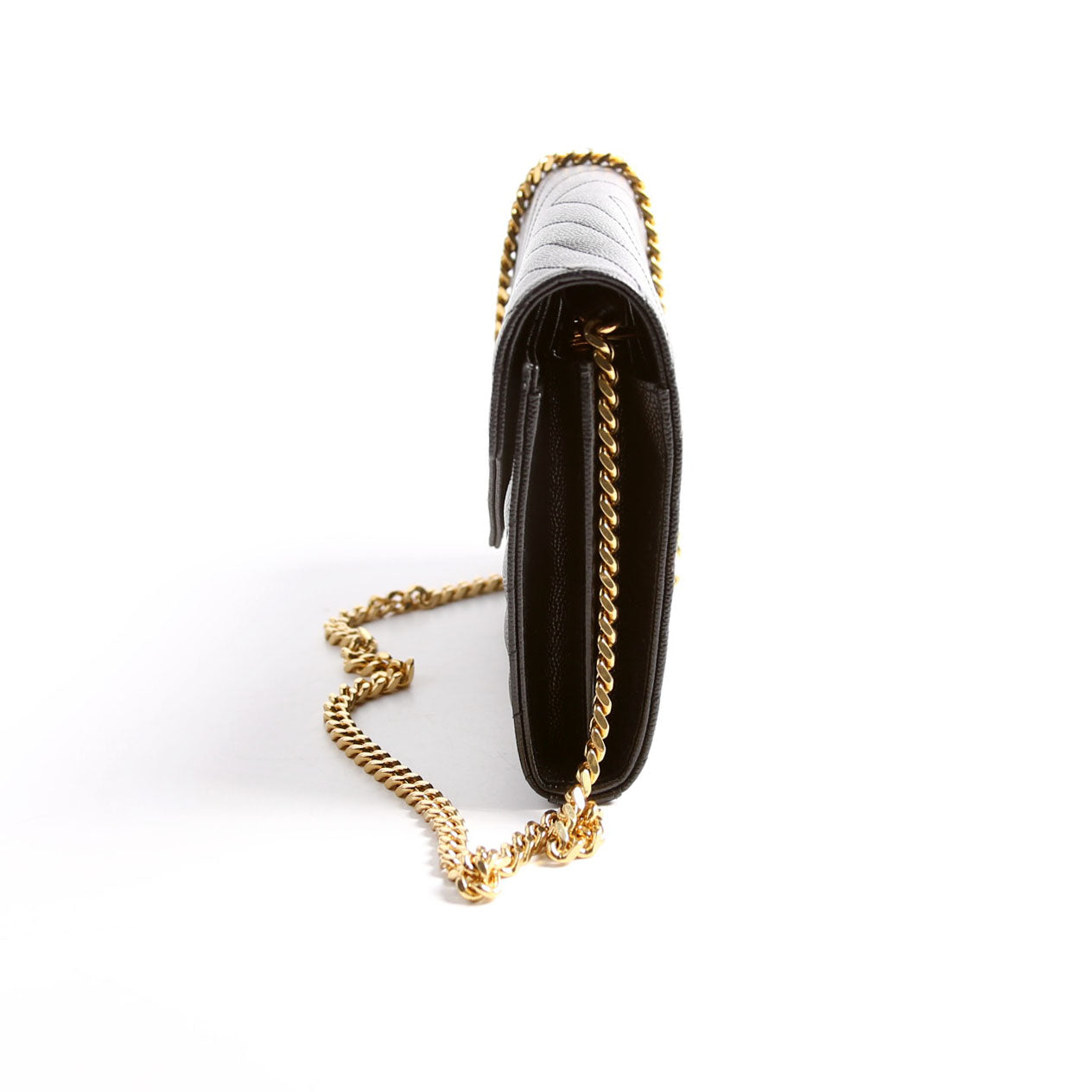 Grain De Chain Wallet 377828 Black/Gold