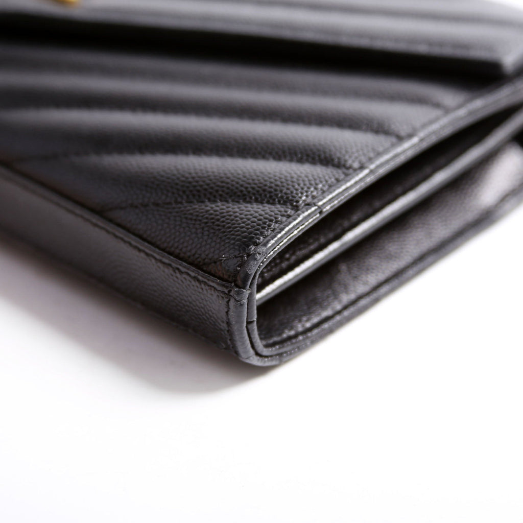 Grain De Chain Wallet 377828 Black/Gold