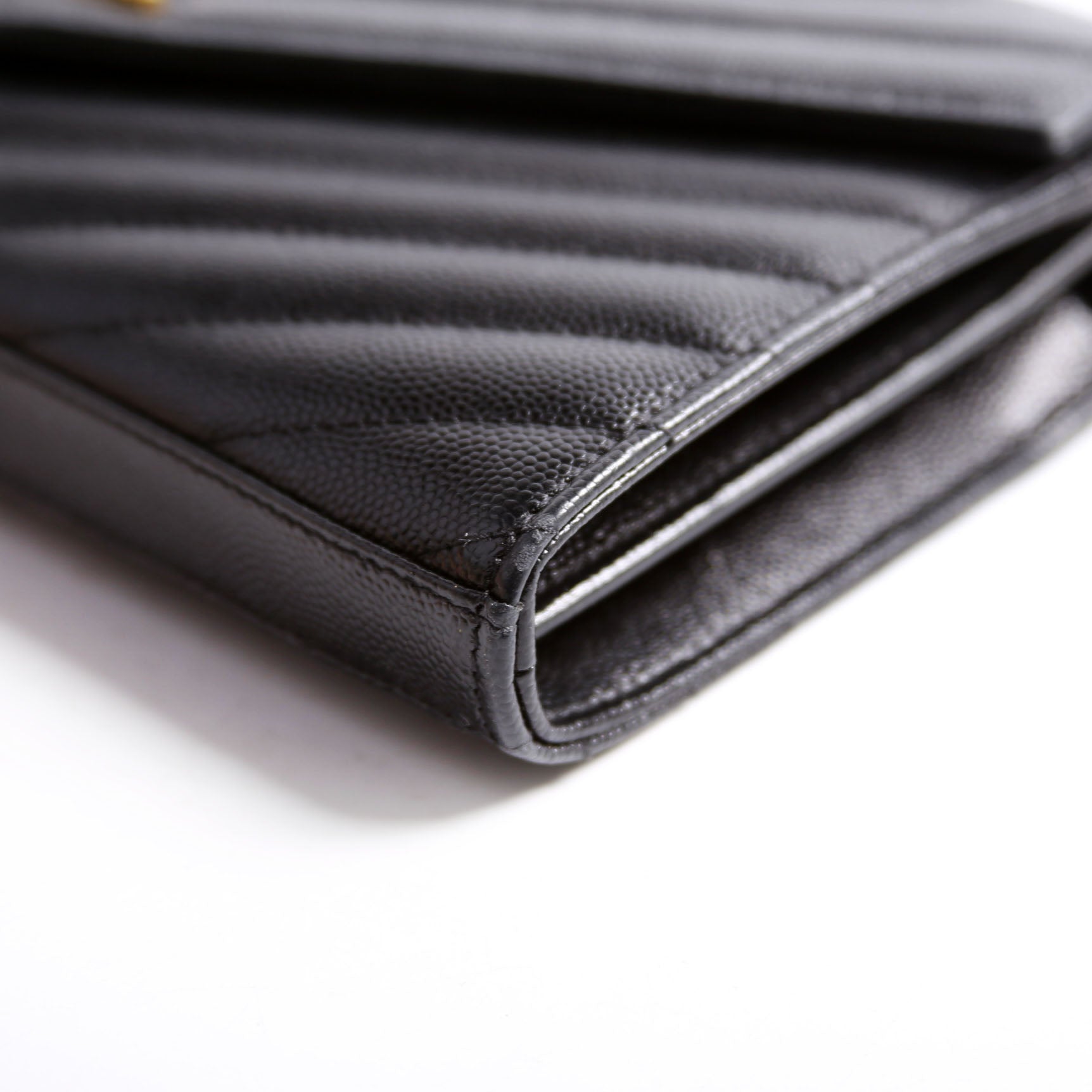 Grain De Chain Wallet 377828 Black/Gold