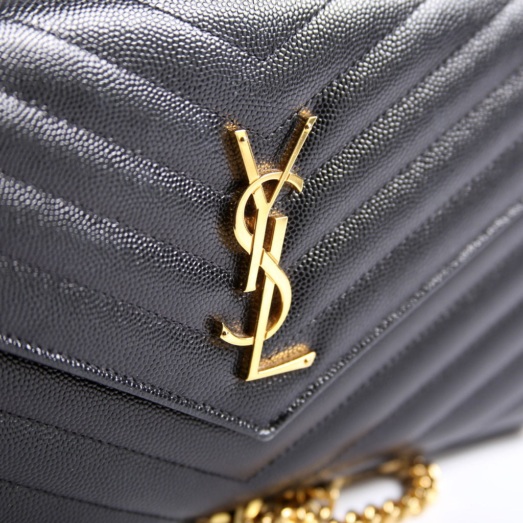 Grain De Chain Wallet 377828 Black/Gold
