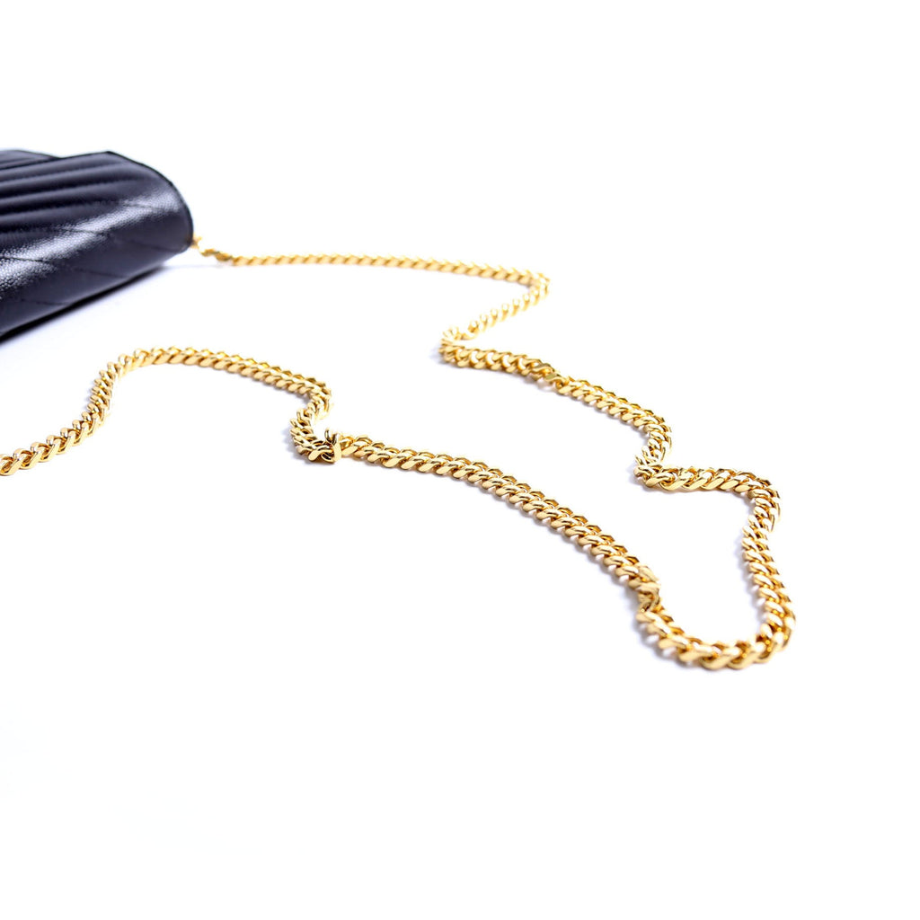 Grain De Chain Wallet 377828 Black/Gold