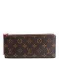 Adele Wallet Monogram Berry