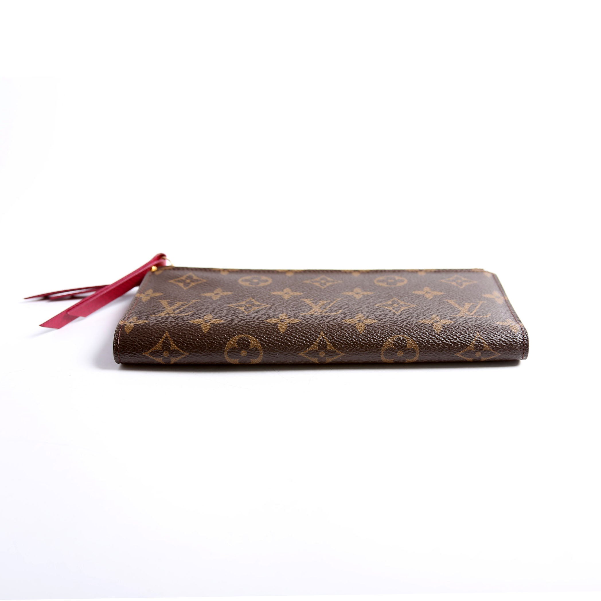 Adele Wallet Monogram Berry