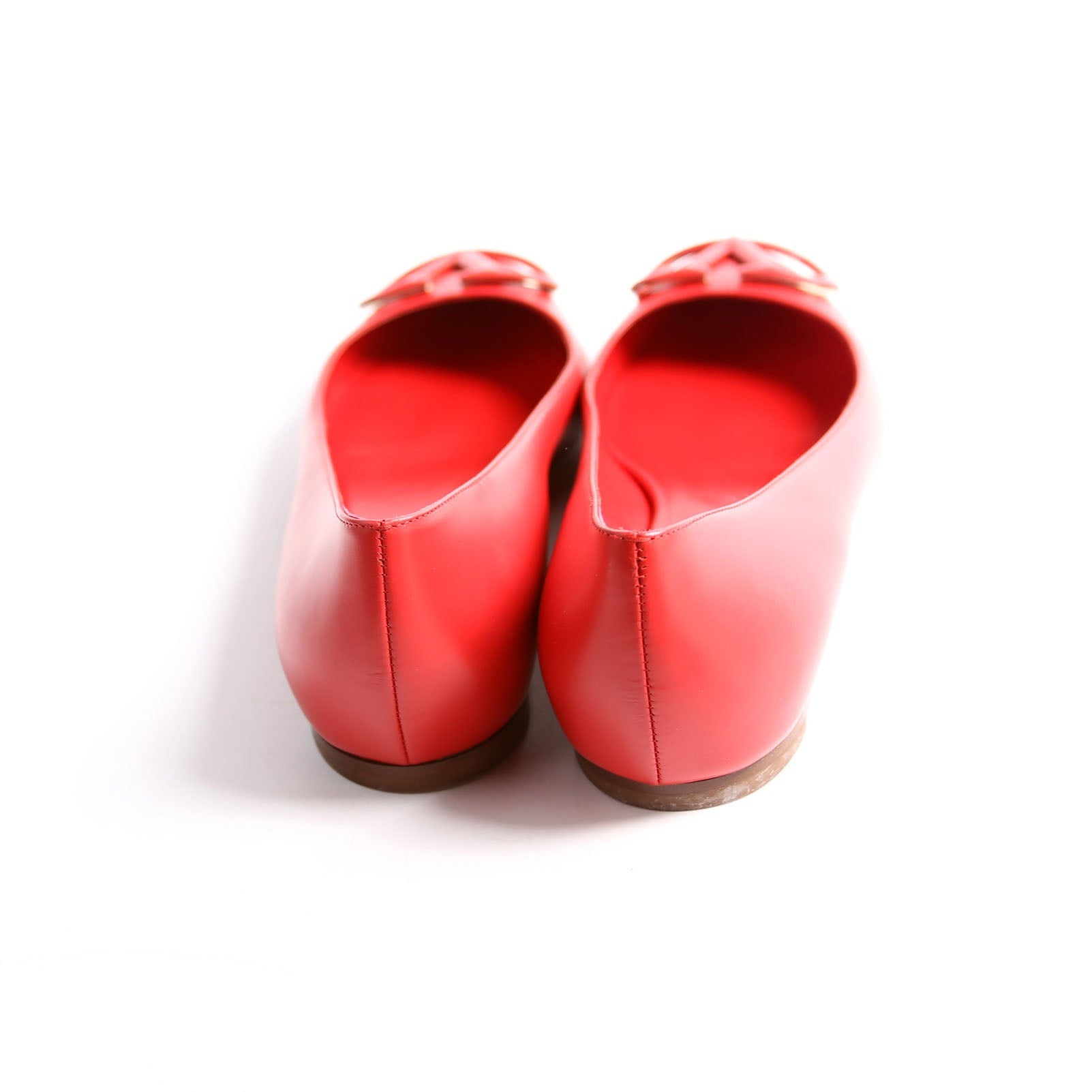 VLogo Flats Size 40 Red