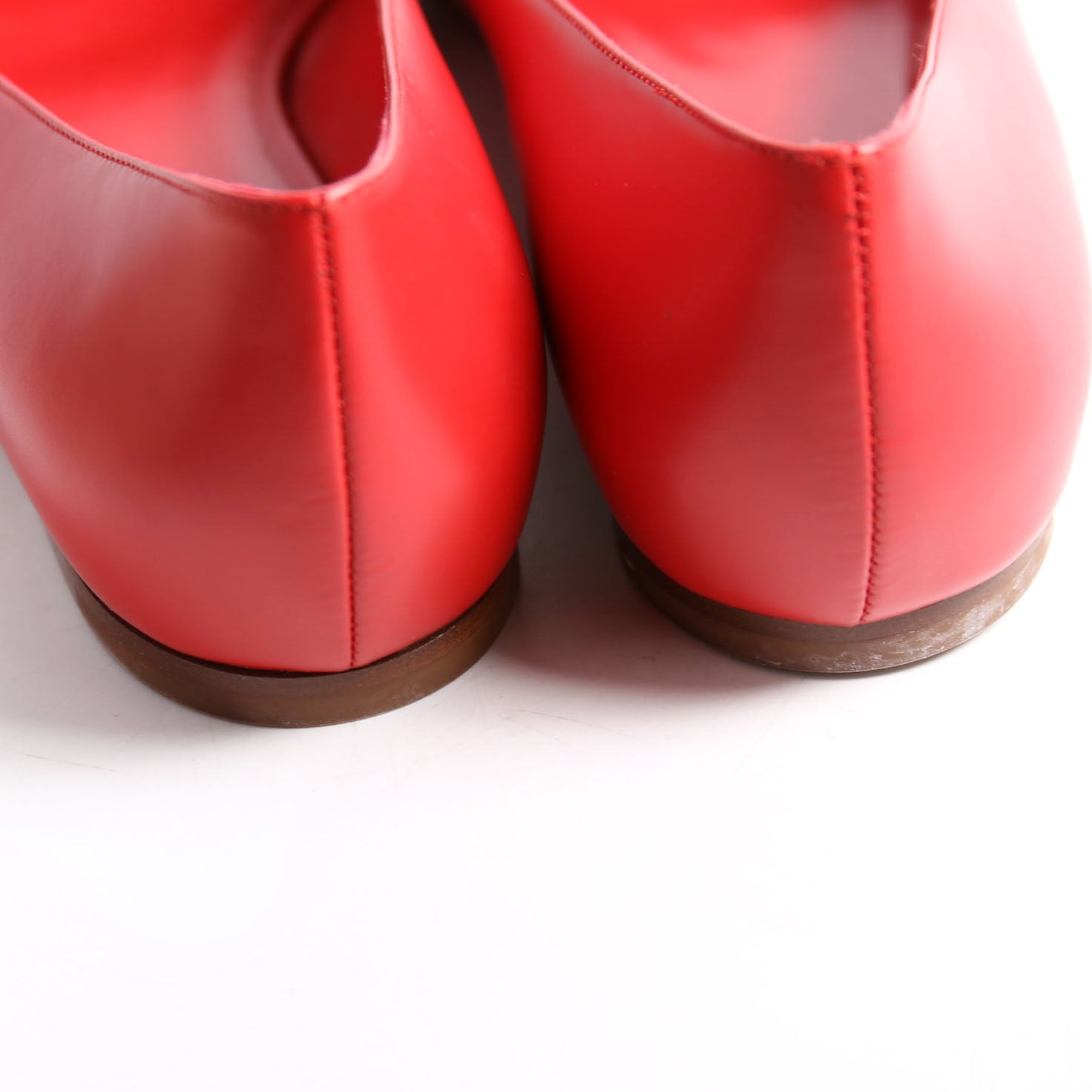 VLogo Flats Size 40 Red