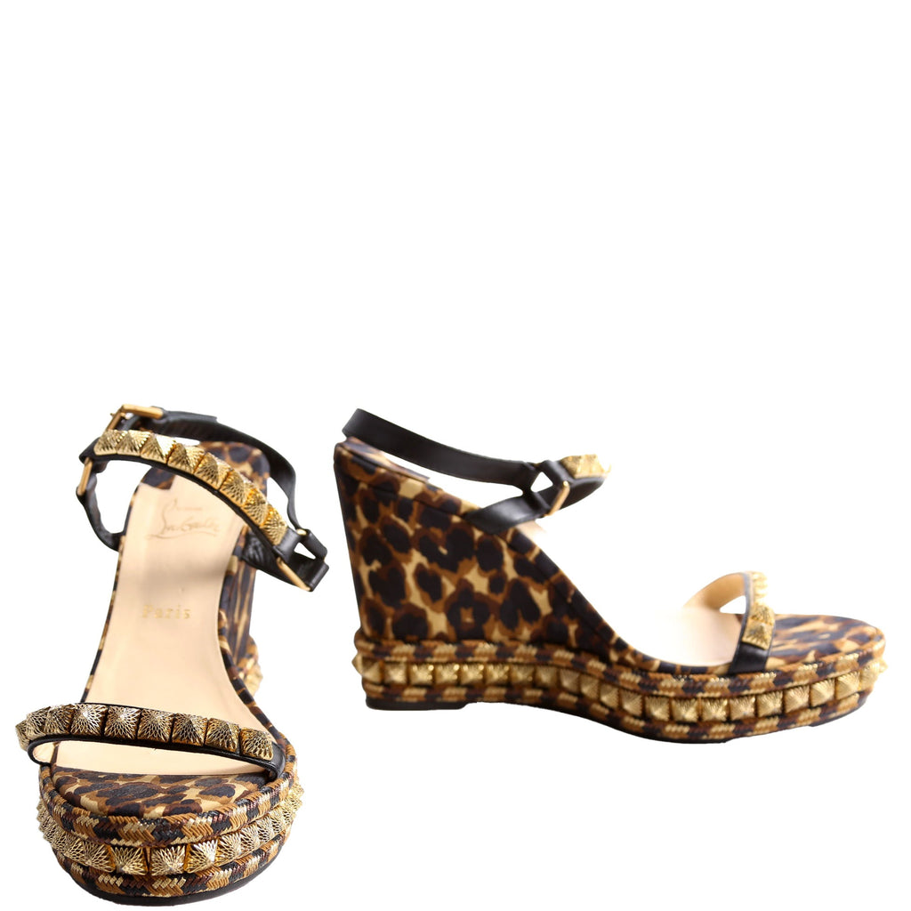 Pira Ryad 110 Wedges Size 42 Cheetah