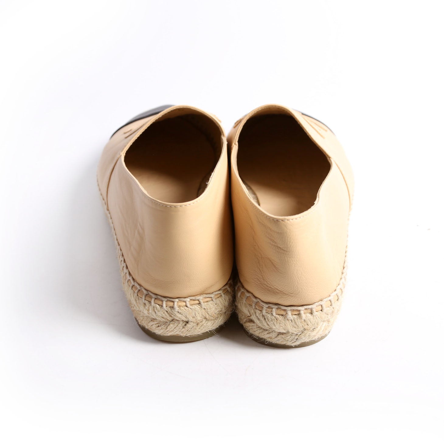CC Espadrilles Size 38 Tan/Black