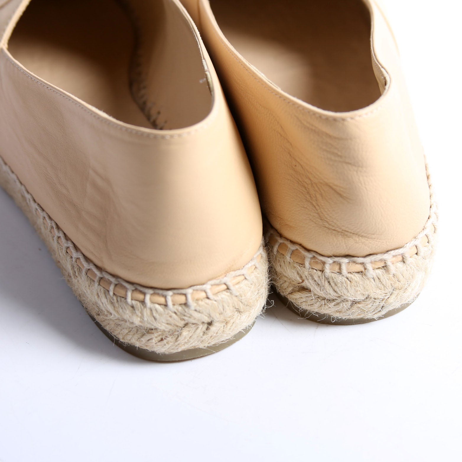CC Espadrilles Size 38 Tan/Black