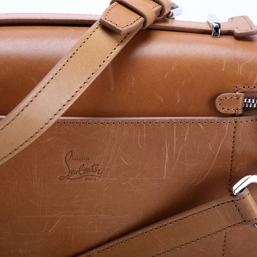 Djanis Floral Toile Crossbody Tan/Beige