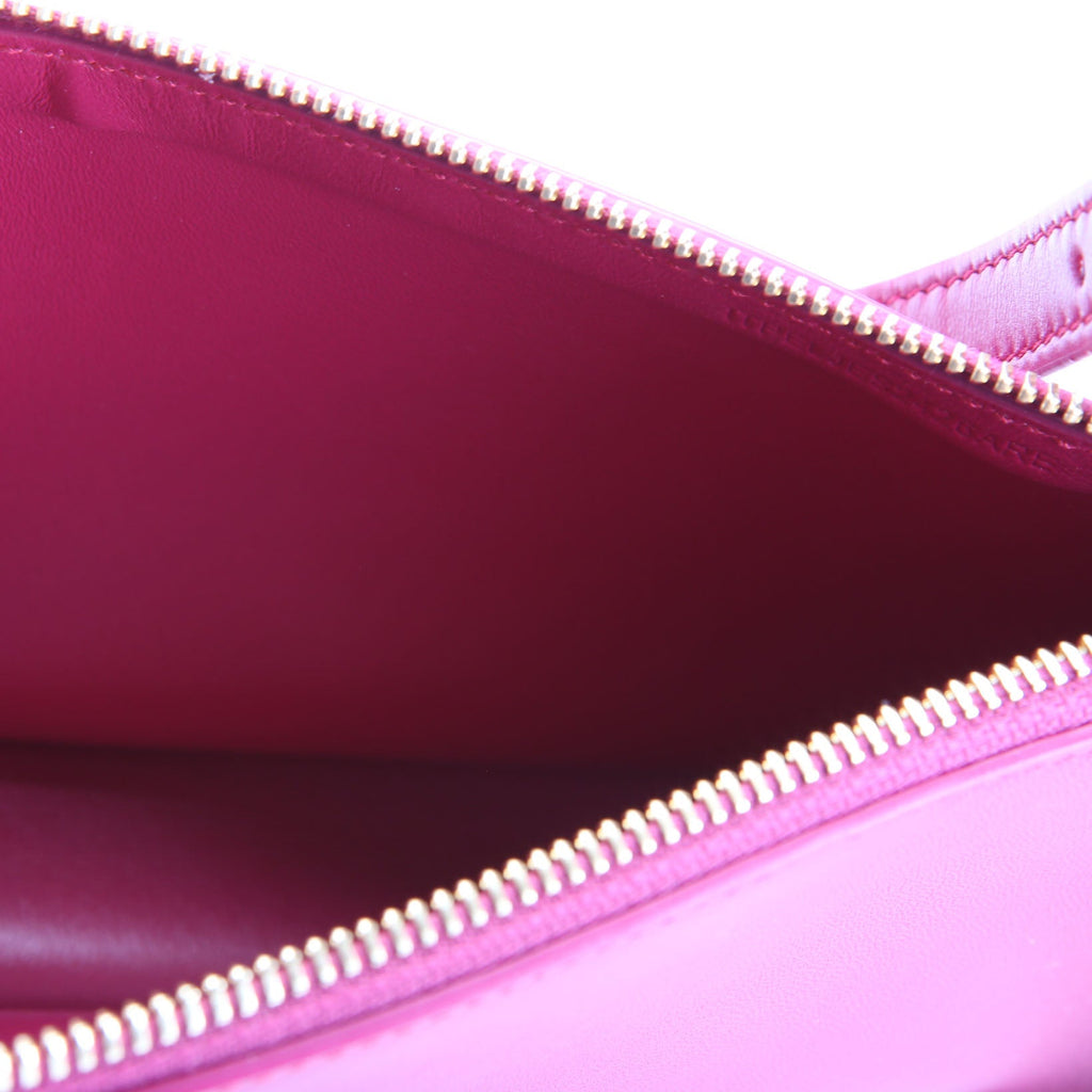 Mini Shield Leather Sling Bag Berry