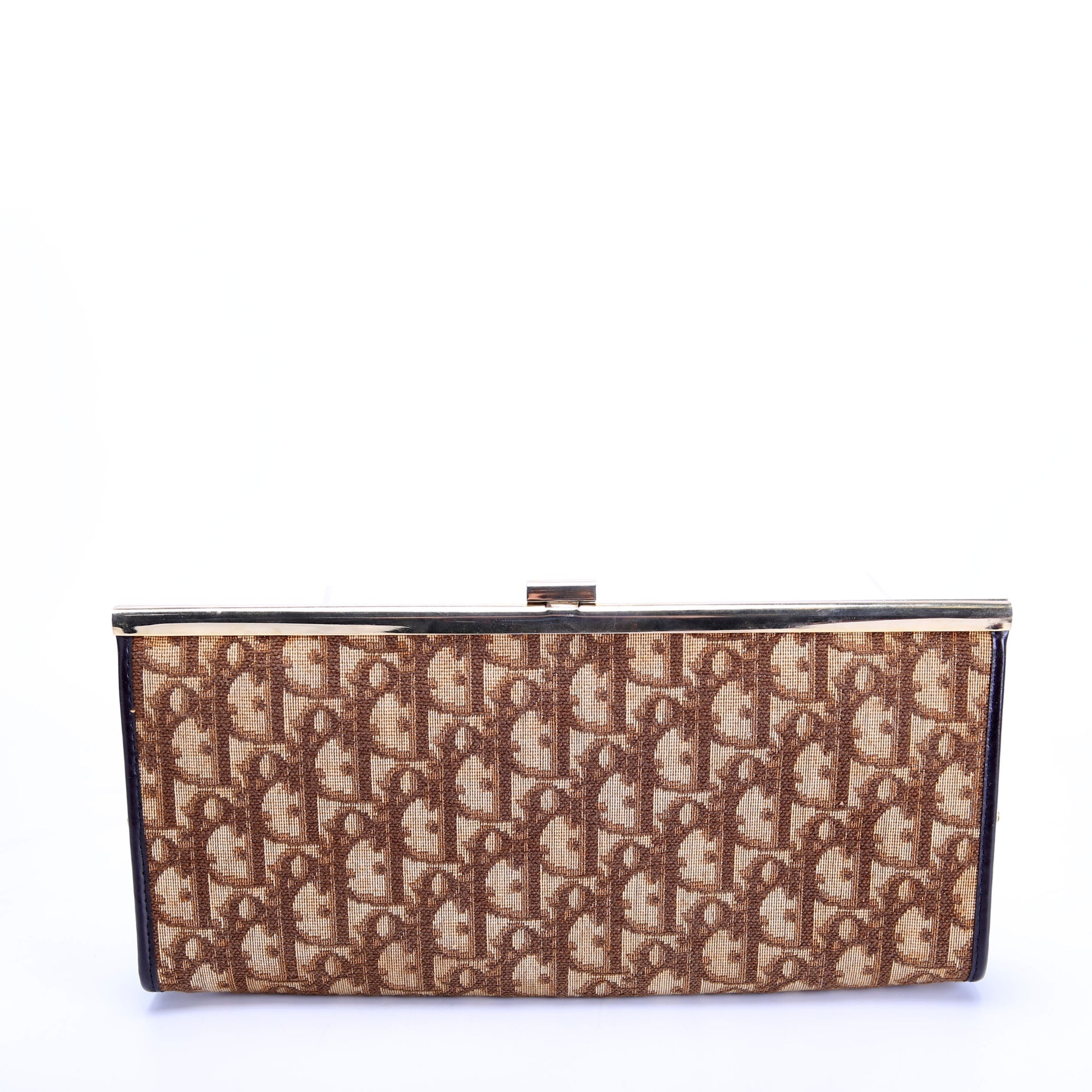 Trotter Clutch Canvas Tan