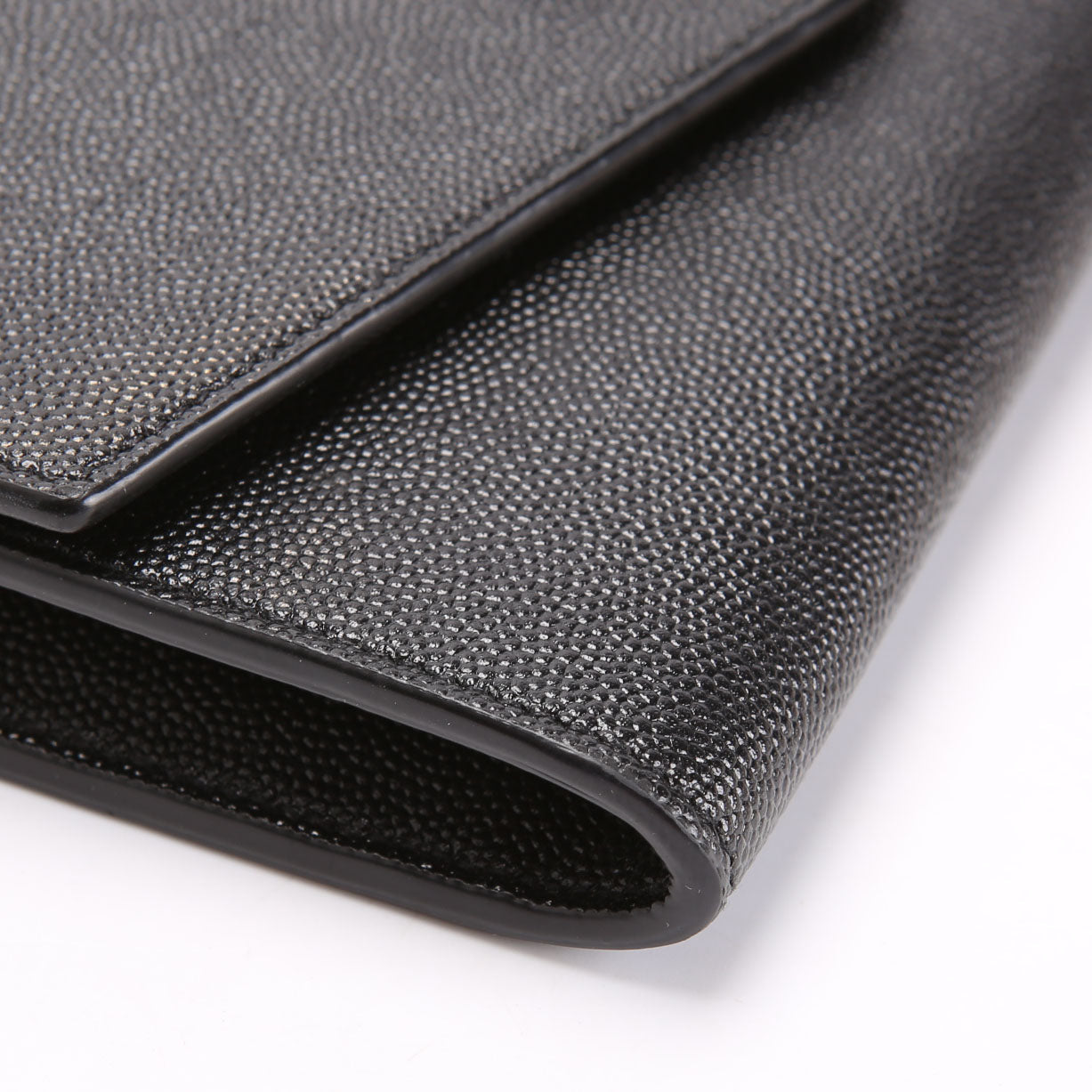 Uptown Chain Wallet Grain De Poudre 607788 Black