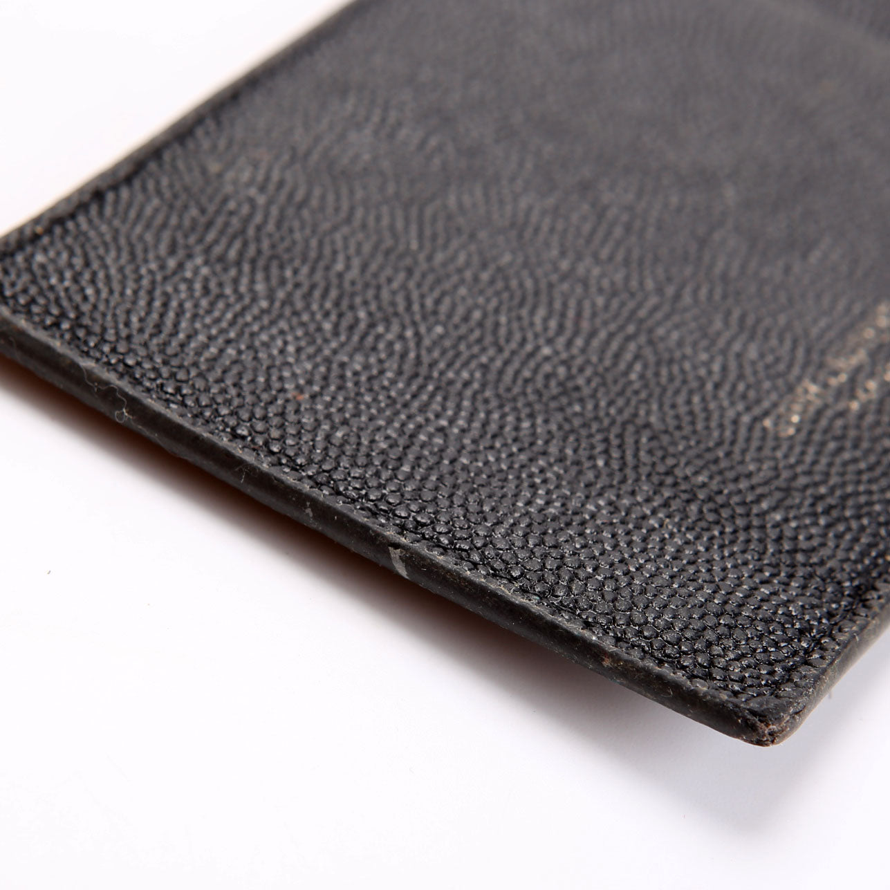 Uptown Chain Wallet Grain De Poudre 607788 Black