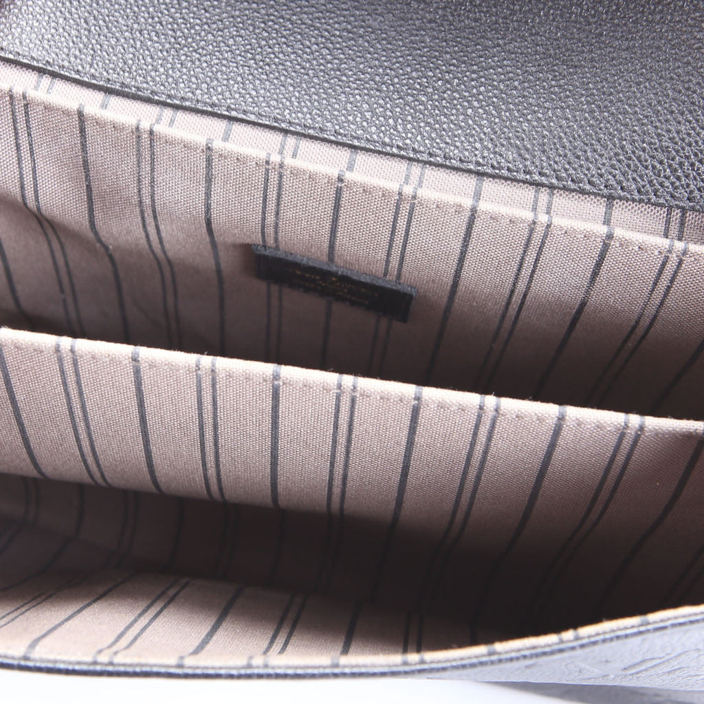 Pochette Metis Empreinte Black