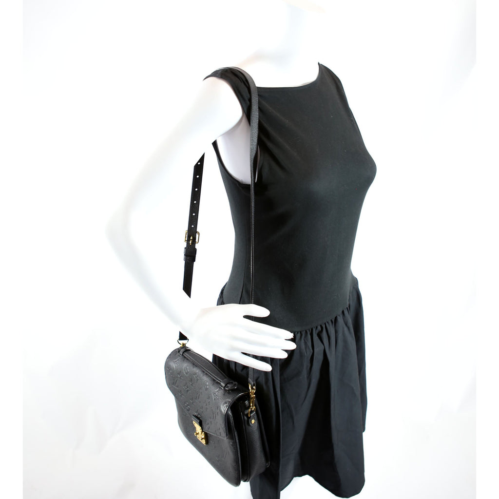 Pochette Metis Empreinte Black