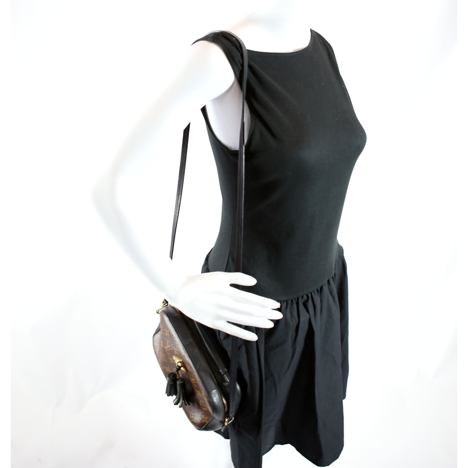 Saintonge Monogram Brown/Black