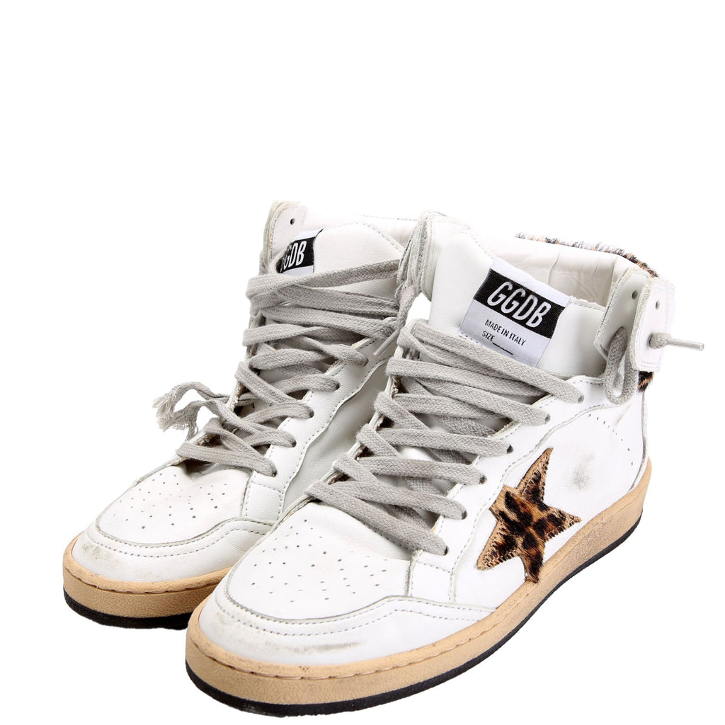 Skystar Sneakers Size 37 White/Leopard
