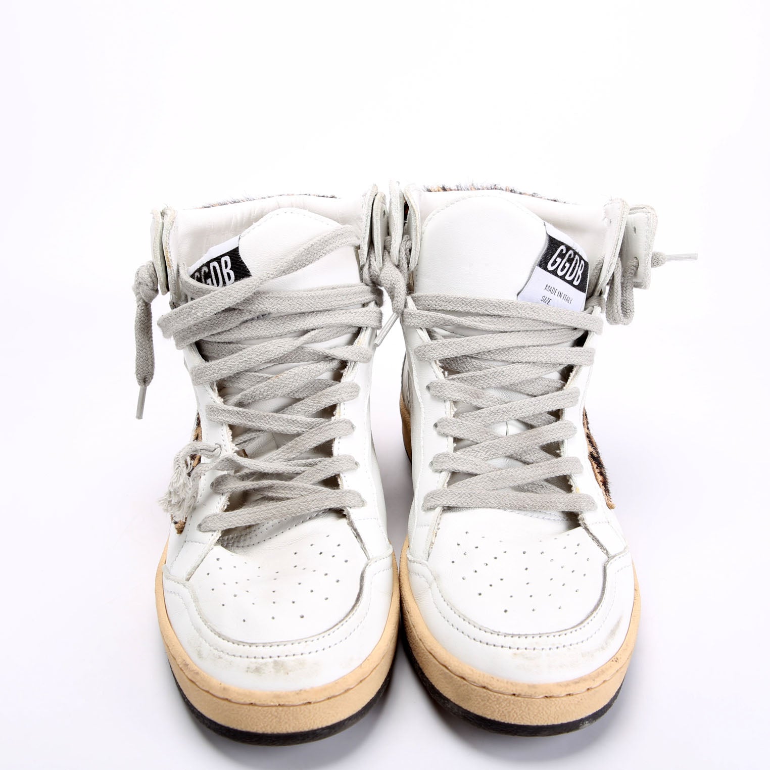 Skystar Sneakers Size 37 White/Leopard