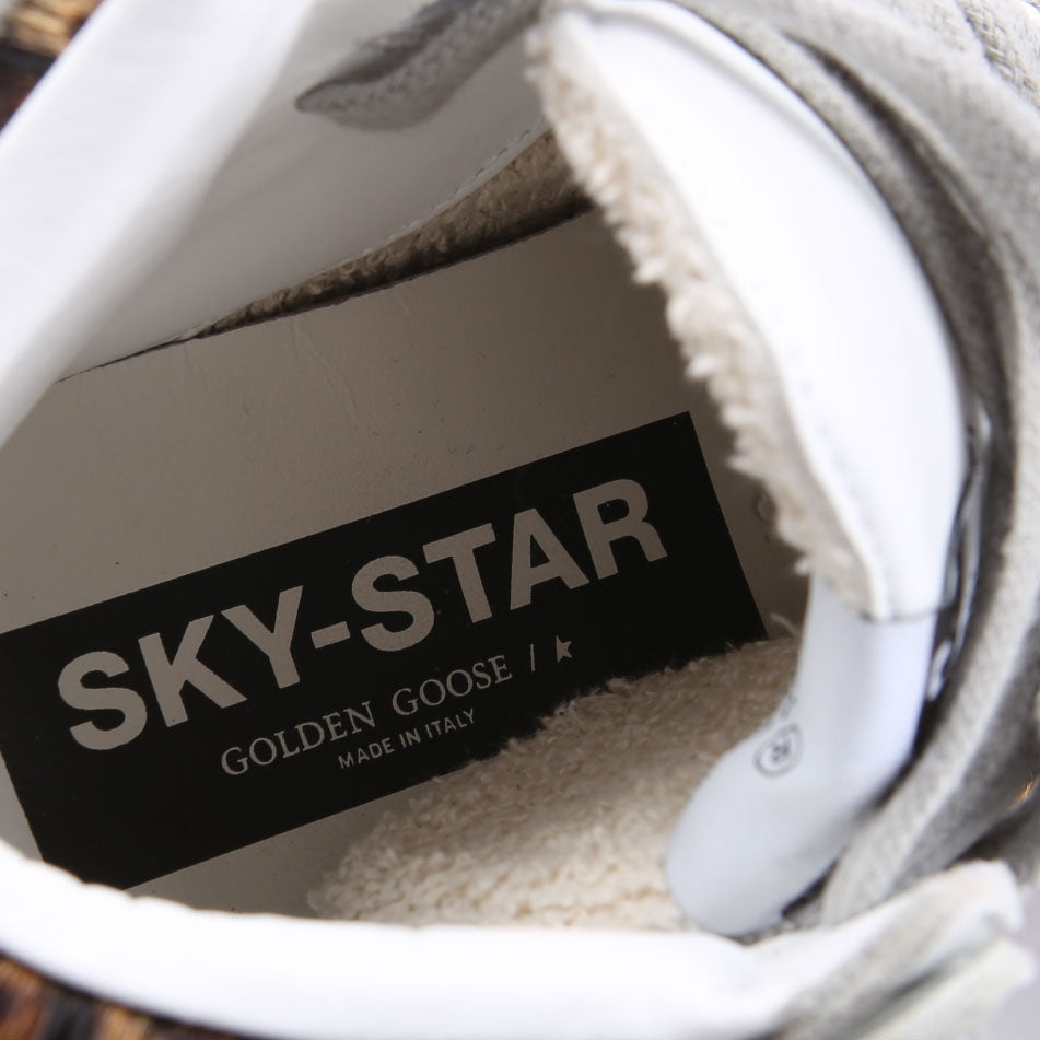 Skystar Sneakers Size 37 White/Leopard