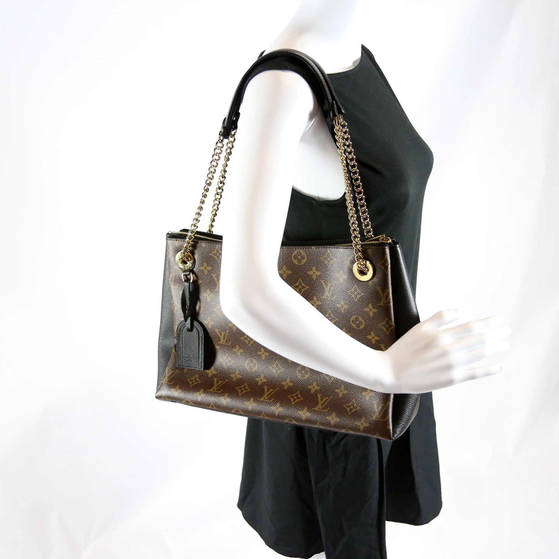 Surene MM Monogram Brown/Black