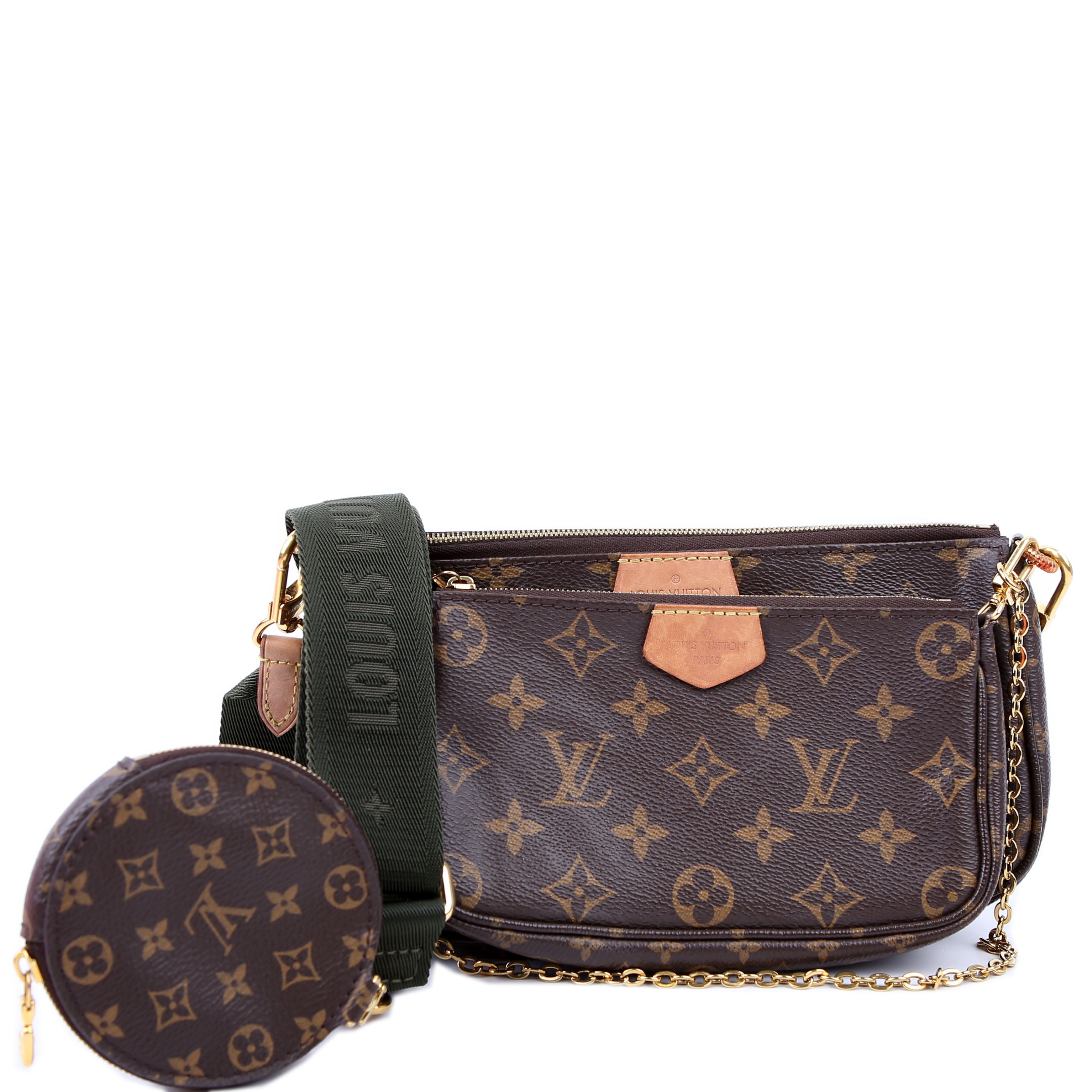Multi Pochette Monogram Green