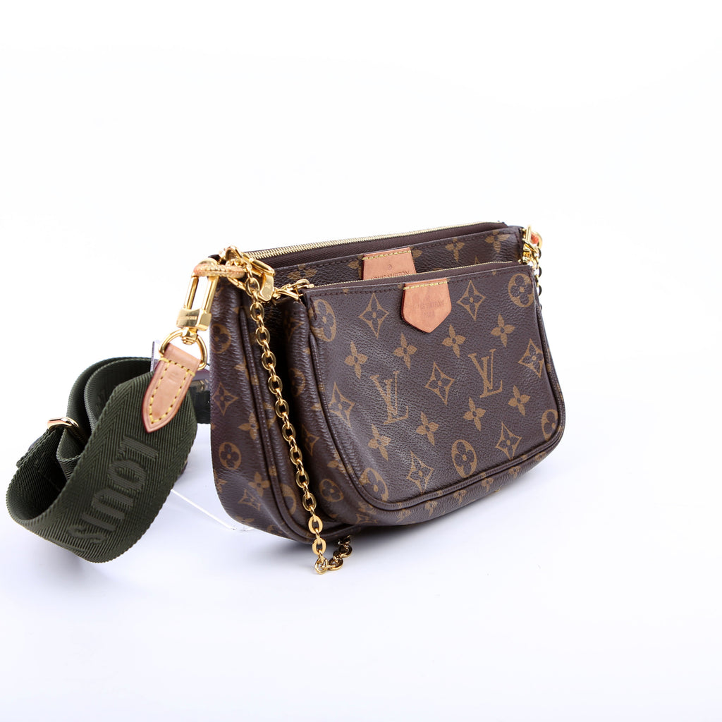 Multi Pochette Monogram Green