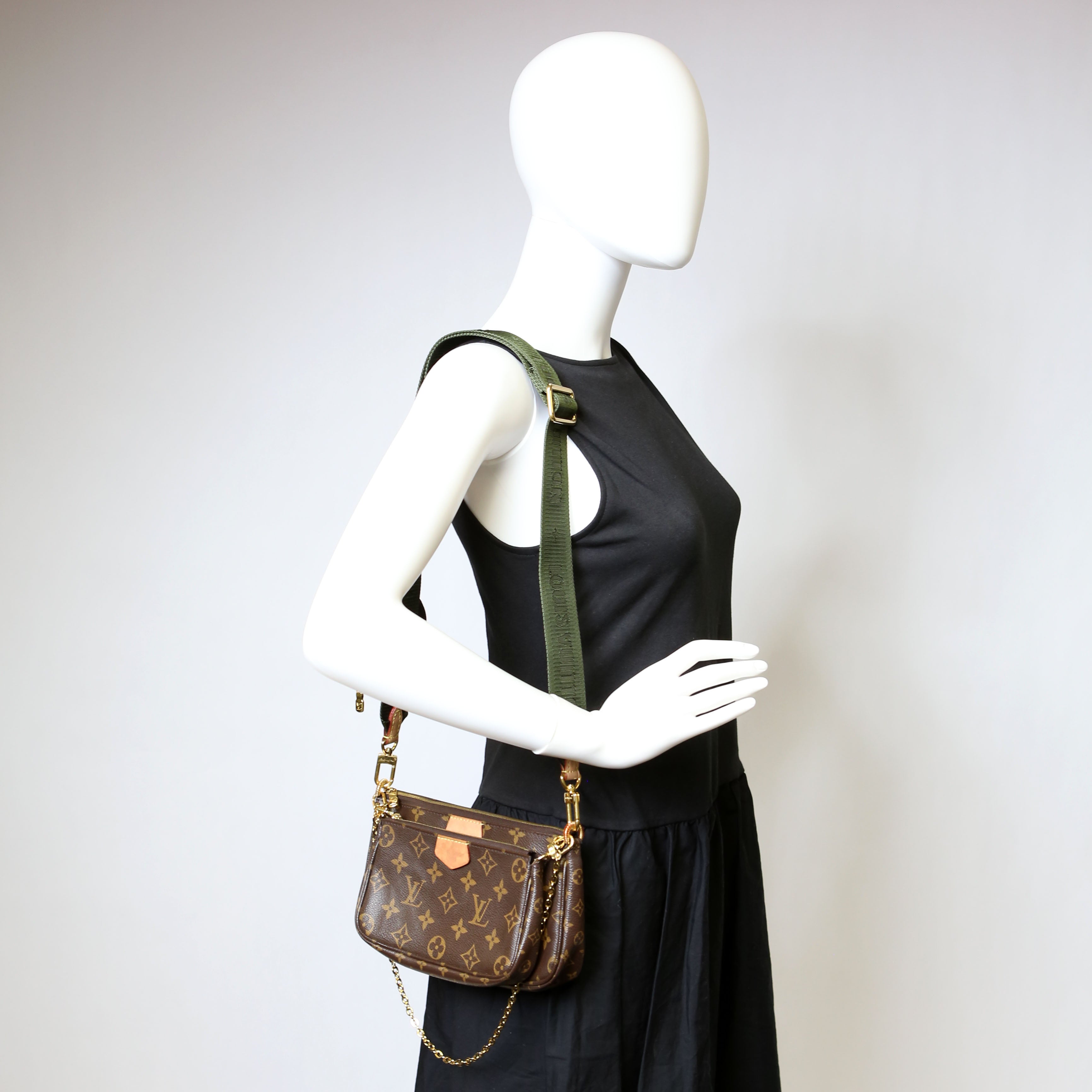 Multi Pochette Monogram Green