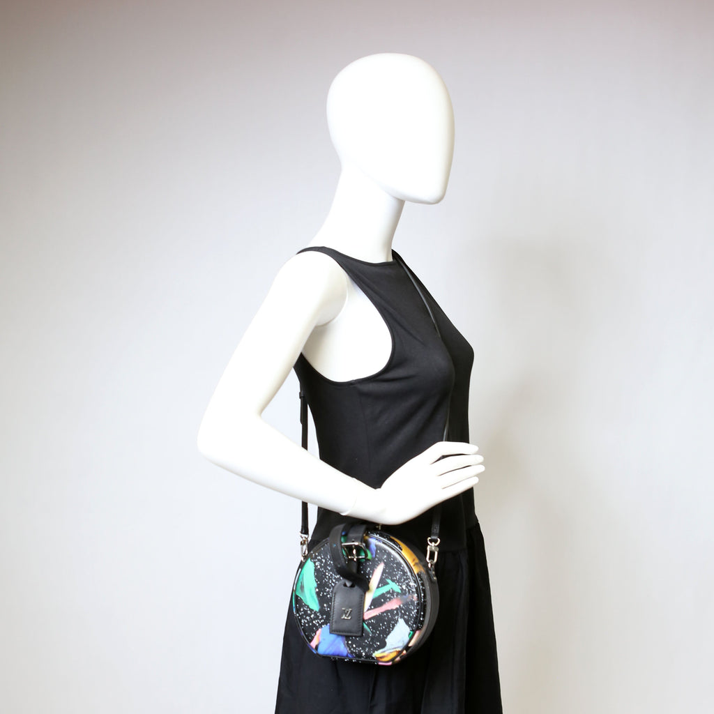 Petite Boite Chapeau Splash Black