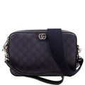 Gucci 699439 GG Supreme Ophidia Wristlet Crossbody Blue